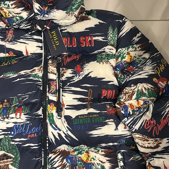 Men’s Polo Ralph Lauren Puffer Jacket - Picture 3 of 5